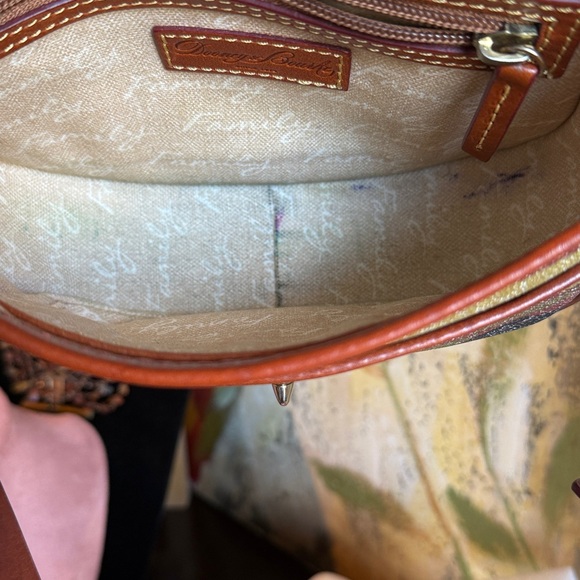 Dooney & Bourke Camouflage Duck Field Cross Body Bag Green Camo - Picture 7 of 12